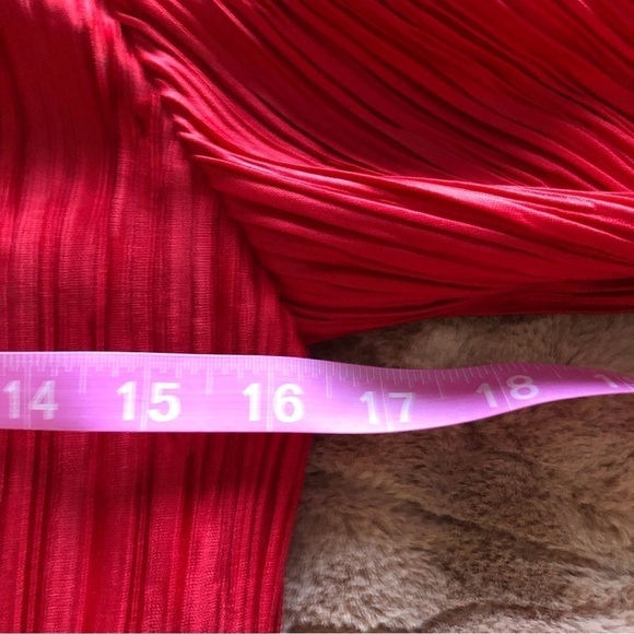 Vintage After Dark red 80’s party dress in size S - Picture 11 of 11